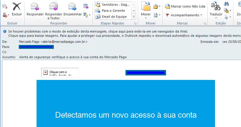 email falso endereço válido